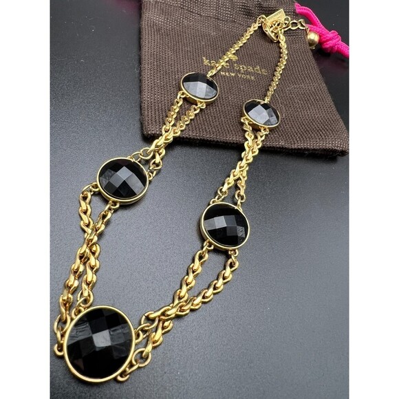 KATE Spade Connect Four Twist Necklace - Picture 2 of 8